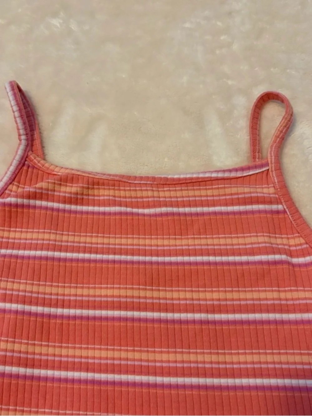 OshKosh B'gosh Pink Striped Casual Dress